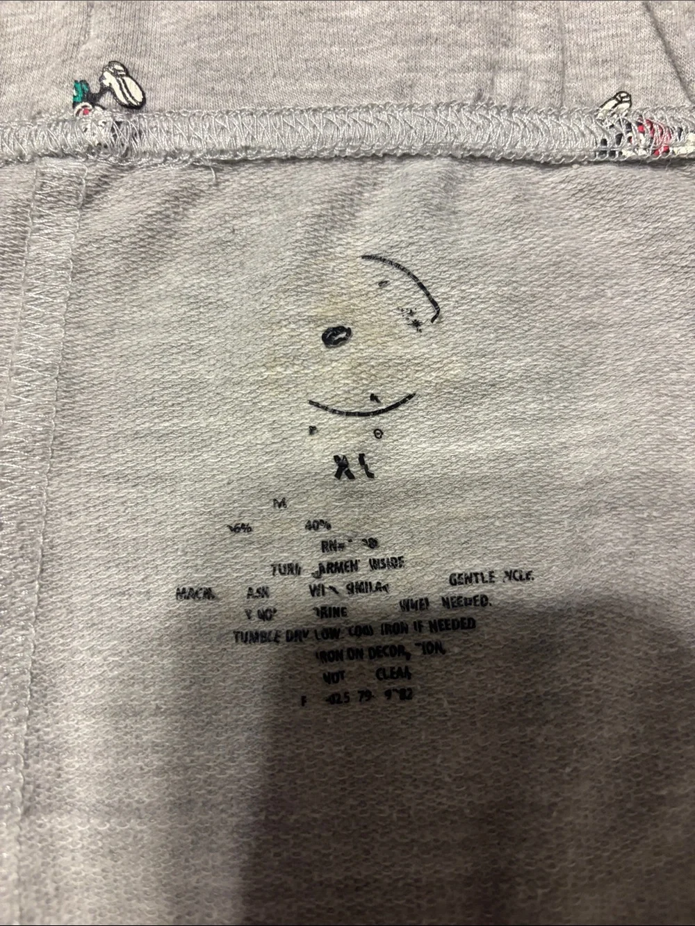 Disney Gray Shorts with Mini Mickey Print